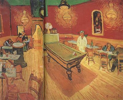 Vincent Van Gogh The Night Cafe in the Place Lamartine in Arles (nn04)